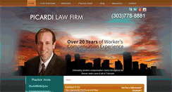 Desktop Screenshot of picardilawfirm.com